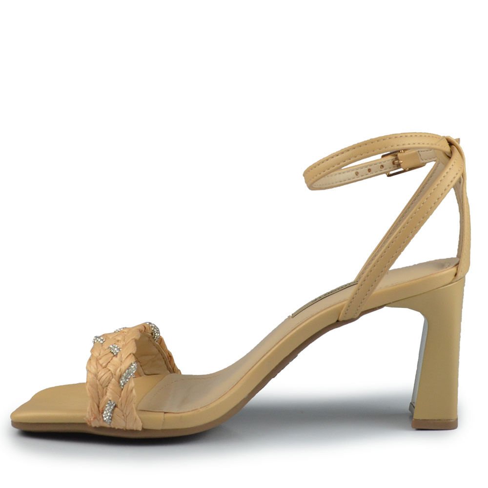 Sandália Salto Alto Via Marte Feminina 288-006-01 Bege 3