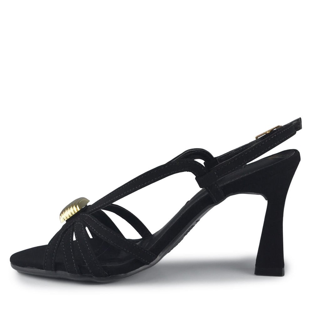 Sandália Salto Alto Via Marte Feminina 279-009-01 Preto 3