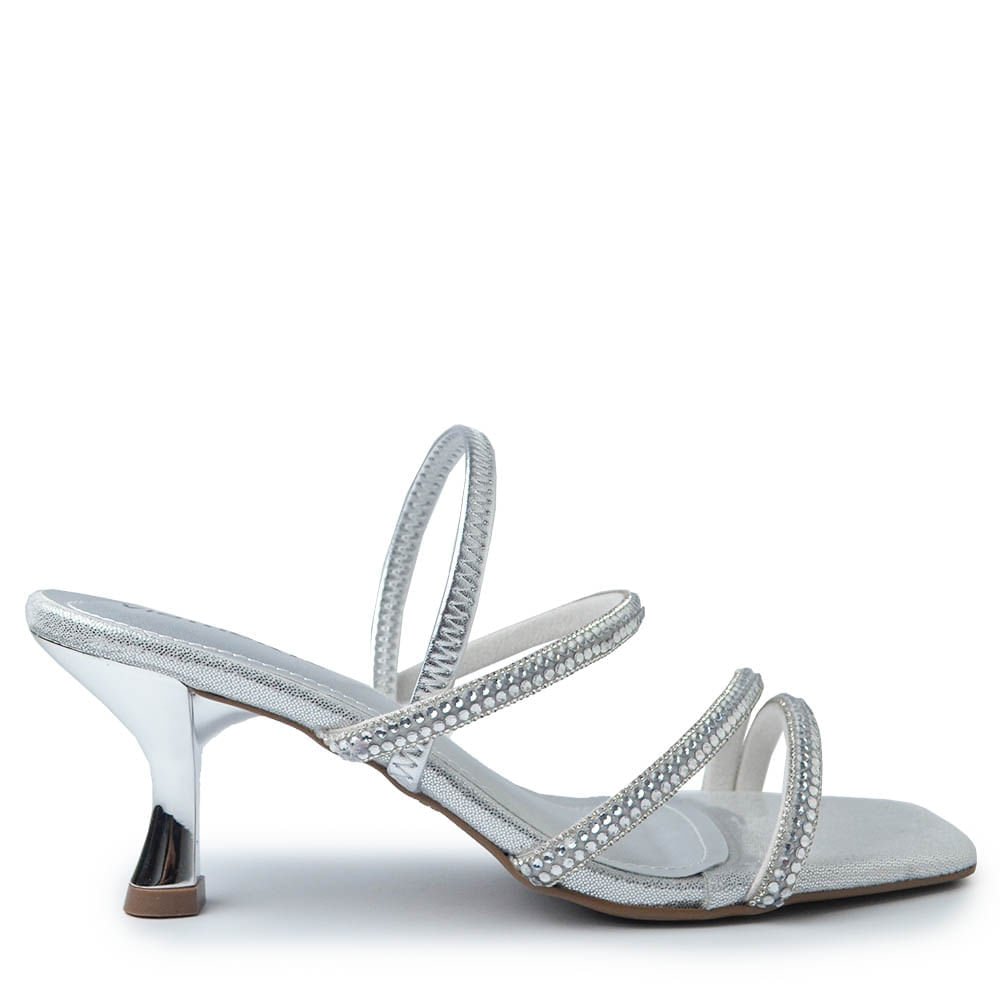 Sandália Via Marte Salto Alto Feminina 177-045-03