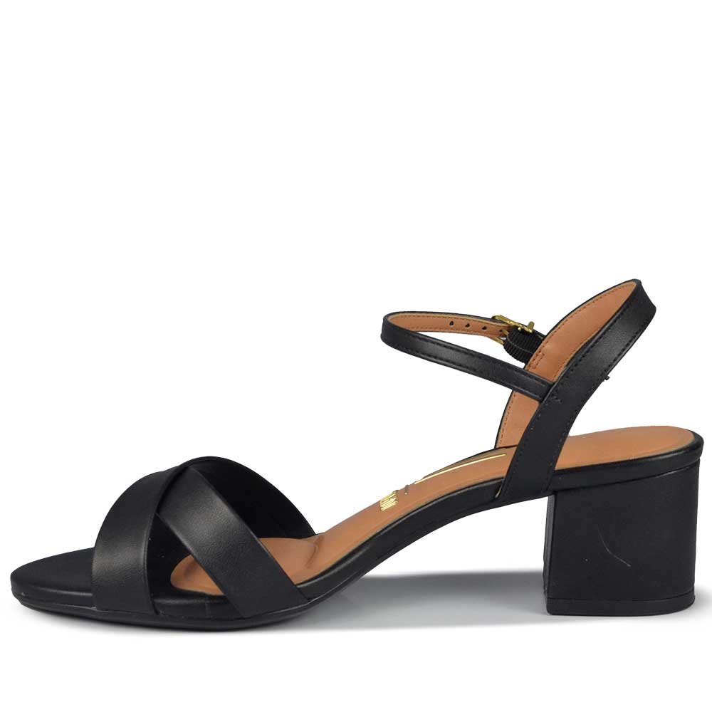 Sandália Vizzano Feminina Salto Médio 6291.927 Preto 3
