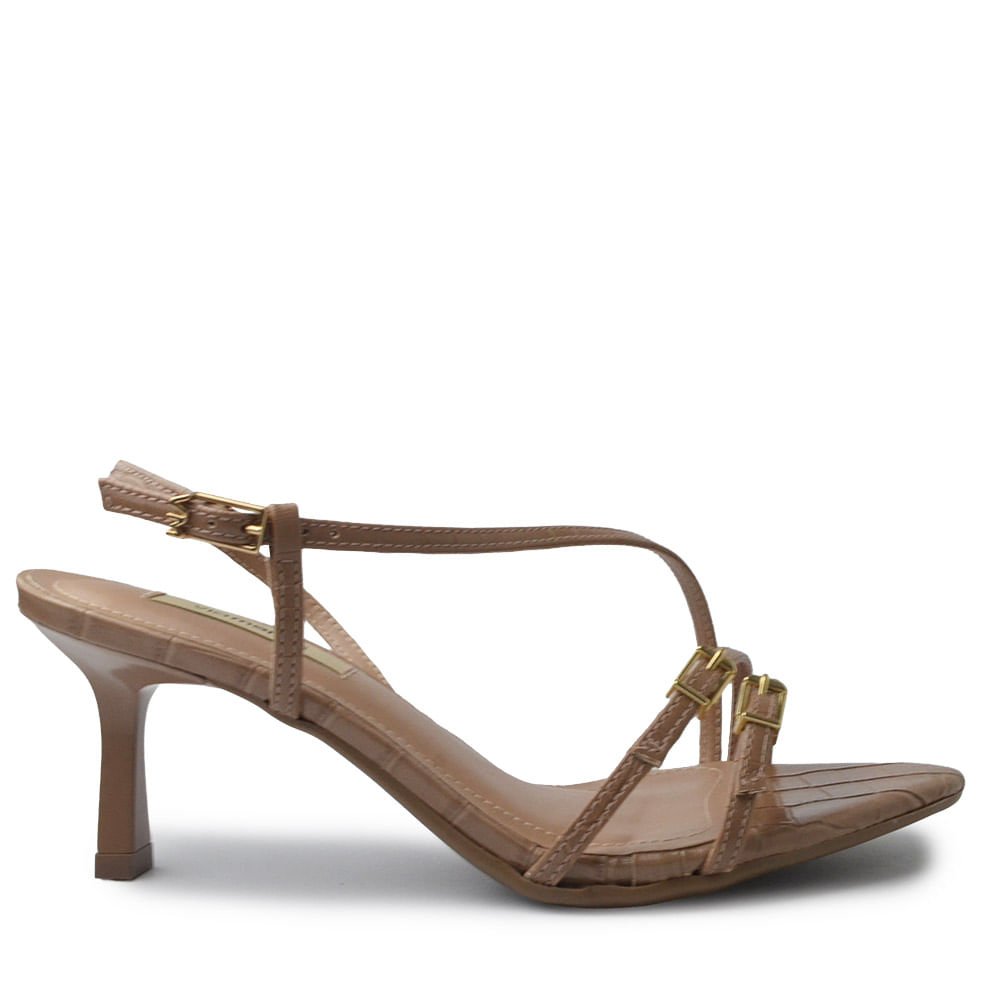 Sandália Via Marte Feminina Salto Alto 336-001-01