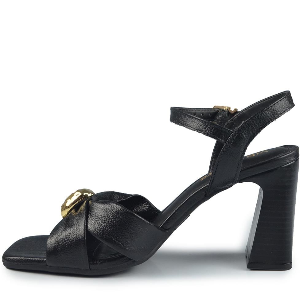 Sandália Salto Alto Via Marte Feminina 319-002-01 Preto 3