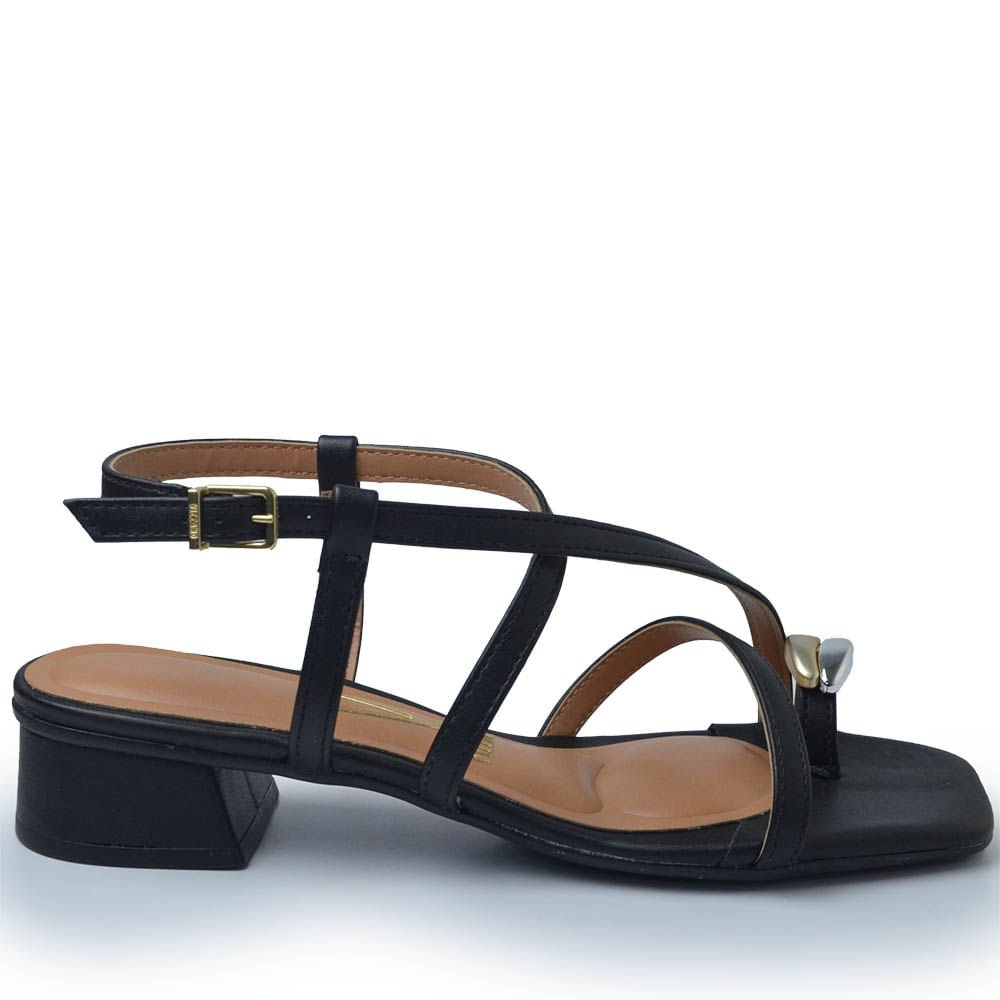 Sandália Vizzano Feminina Salto Baixo 6454.123