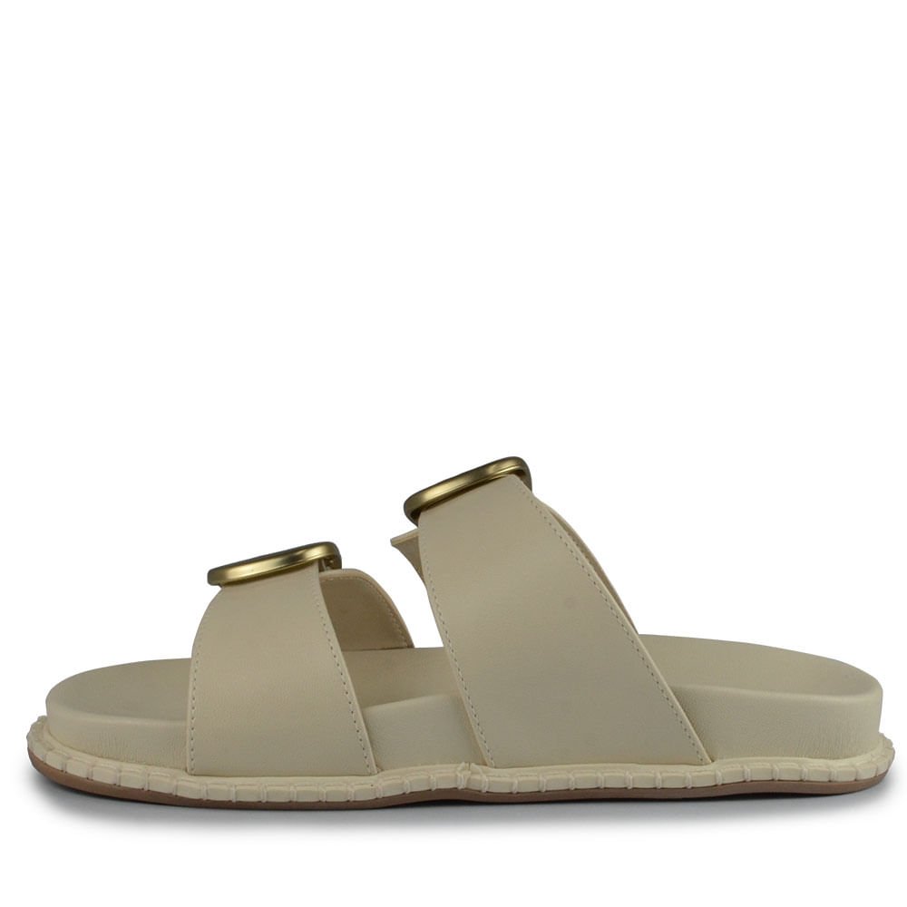 Sandália Papete Via Marte Feminina 315-006-01 Branco 3