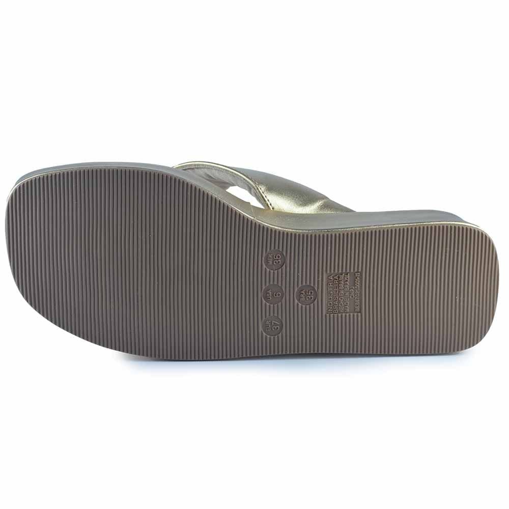 Sandália Tamanco Via Marte Feminina TM 23-18416-01 Dourado 5