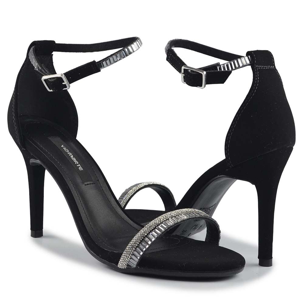 Sandália Salto Fino Via Marte Feminina 282-001-01 Preto 6