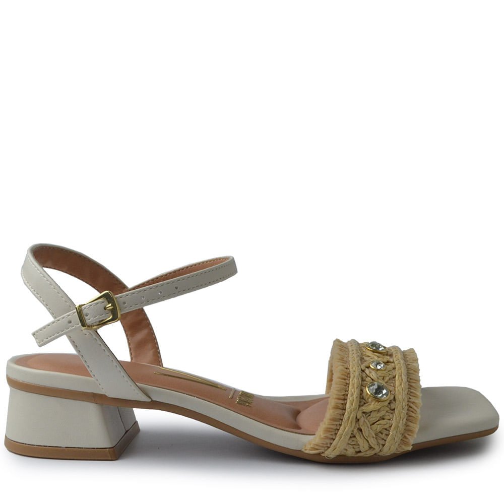 Sandália Salto Baixo Vizzano Feminina 6454.139