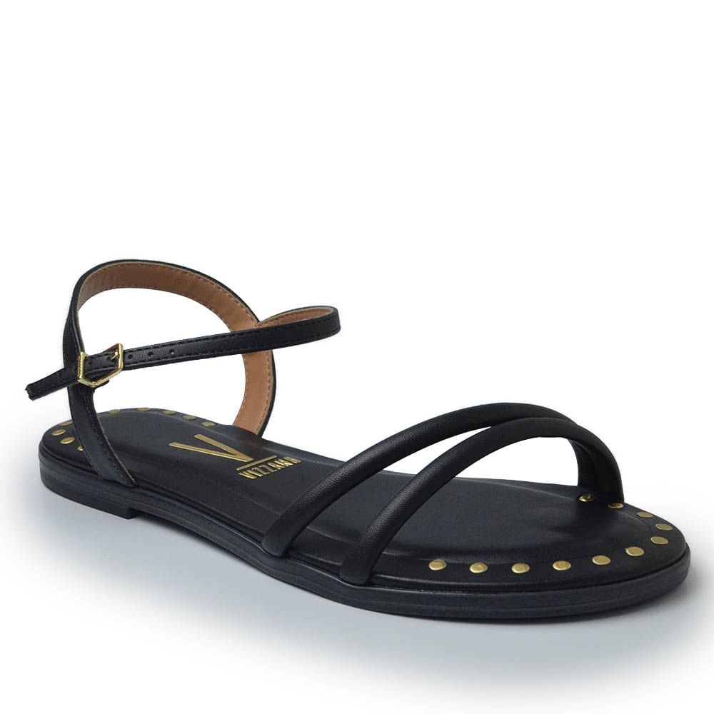 Sandália Rasteira Vizzano Feminina 6523.100 Preto 2