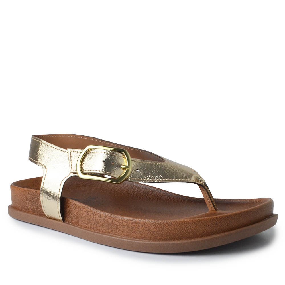 Sandália Papete Vizzano Feminina 6570.201 Dourado 2