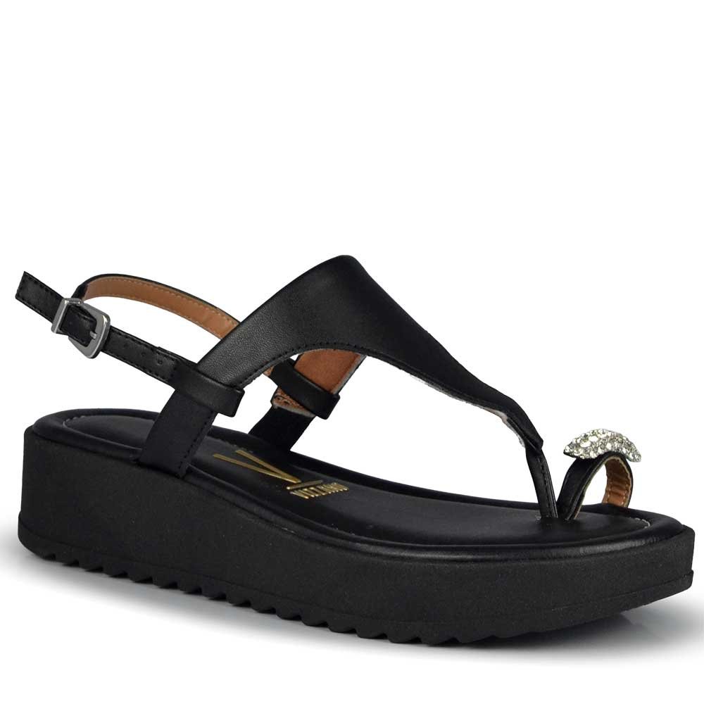 Sandália Papete Vizzano Feminina 6492.329 Preto 2
