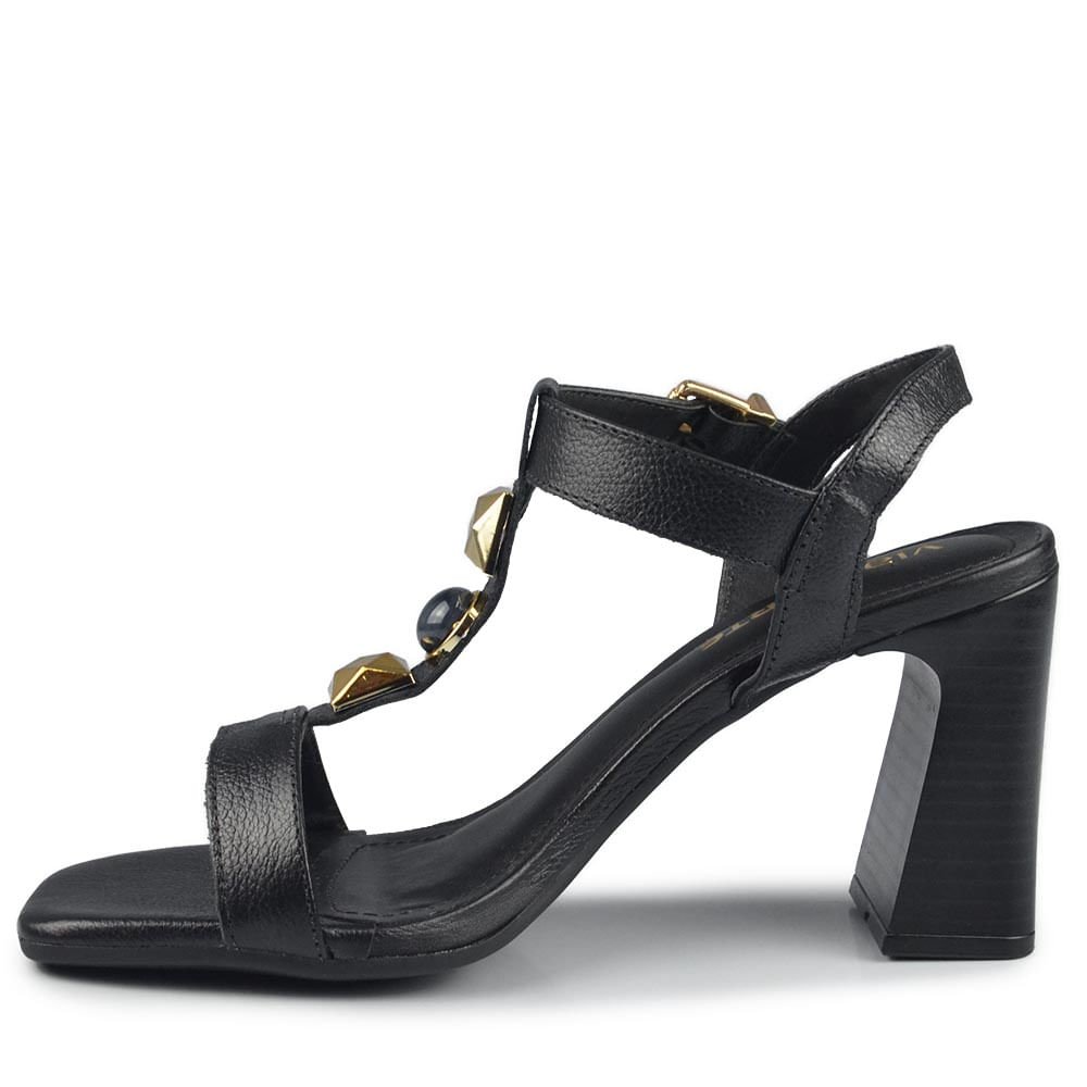 Sandália Salto Alto Via Marte Feminina 319-001-01 Preto 3