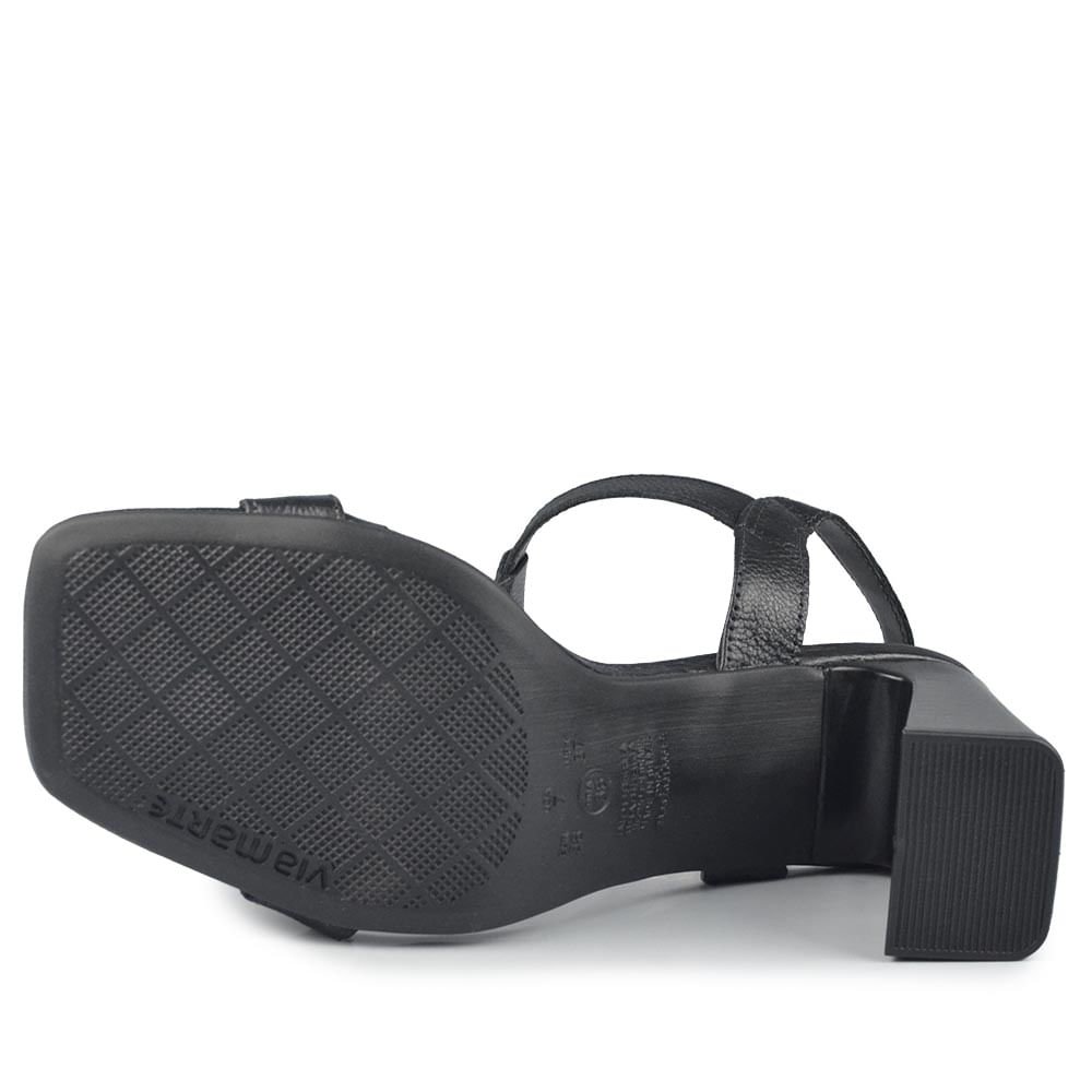 Sandália Salto Alto Via Marte Feminina 319-001-01 Preto 5