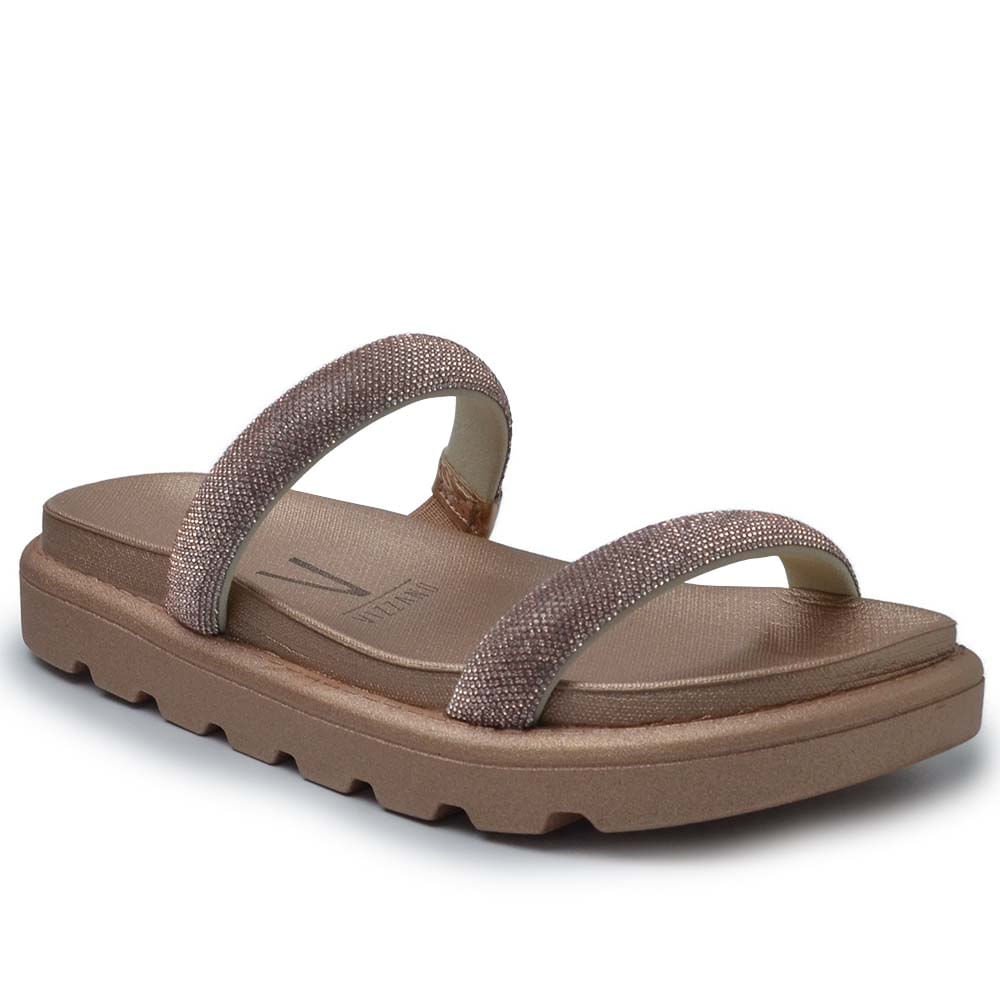 Sandália Papete Vizzano Feminina 6459.310 MADRI Rose Gold 2