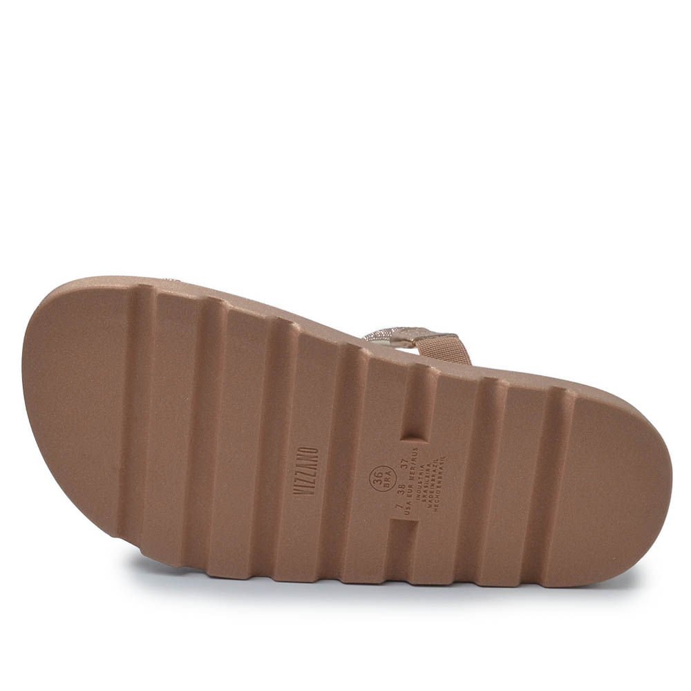 Sandália Papete Vizzano Feminina 6459.310 MADRI Rose Gold 5