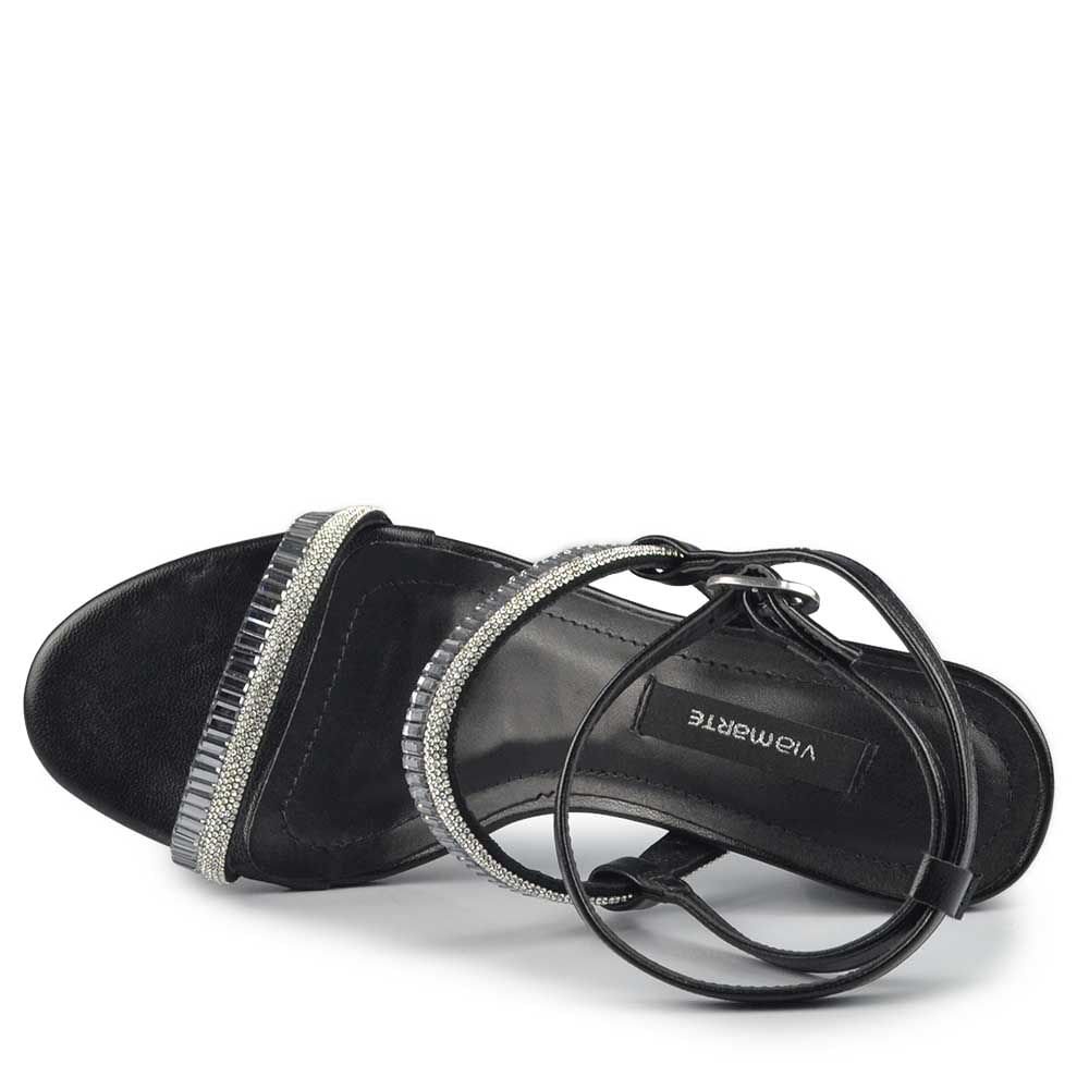 Sandália Salto Alto Via Marte Feminina 279-005-01 Preto 4