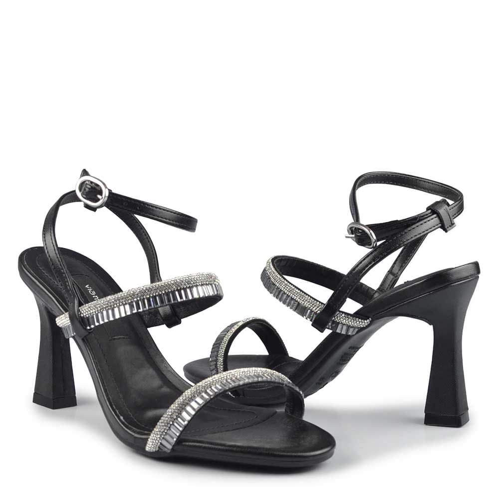 Sandália Salto Alto Via Marte Feminina 279-005-01 Preto 6
