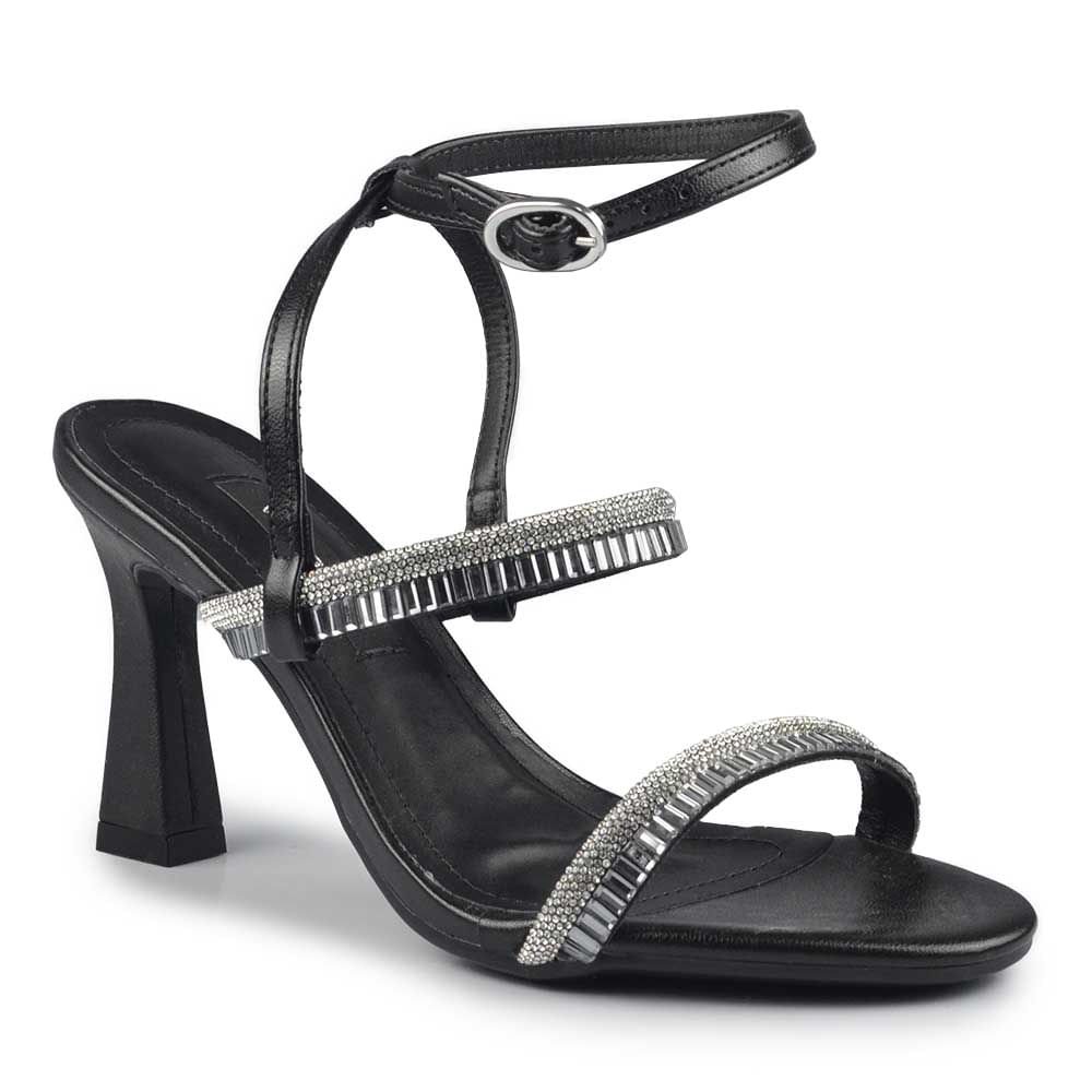 Sandália Salto Alto Via Marte Feminina 279-005-01 Preto 2