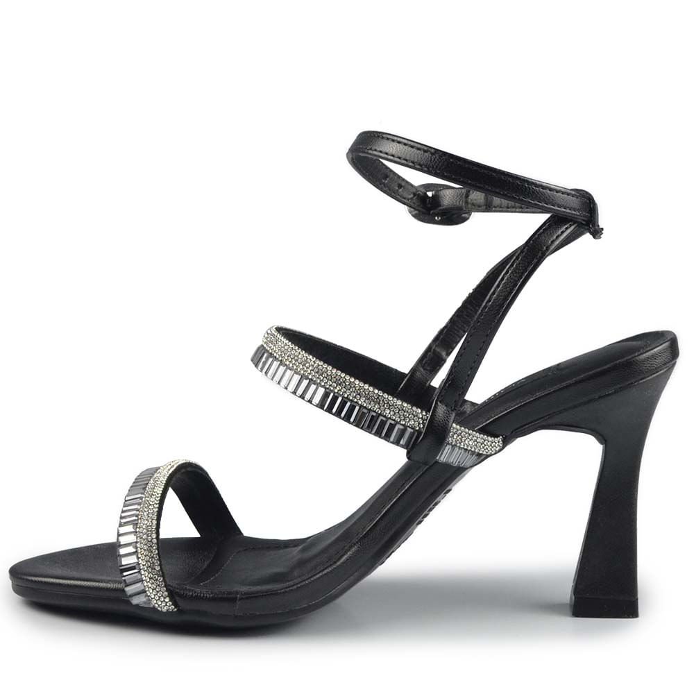 Sandália Salto Alto Via Marte Feminina 279-005-01 Preto 3