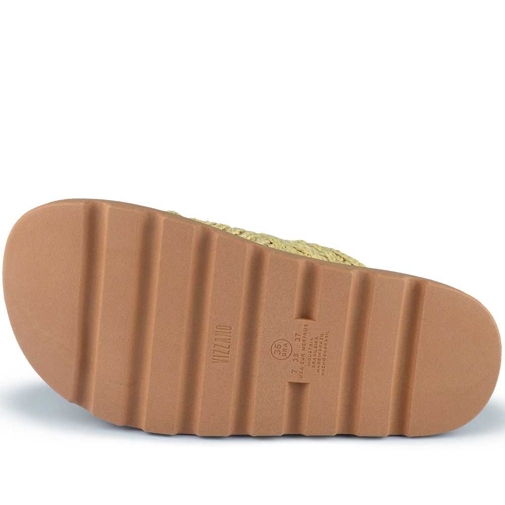 Sandália Papete Vizzano Feminina 6510.119 Bege 5