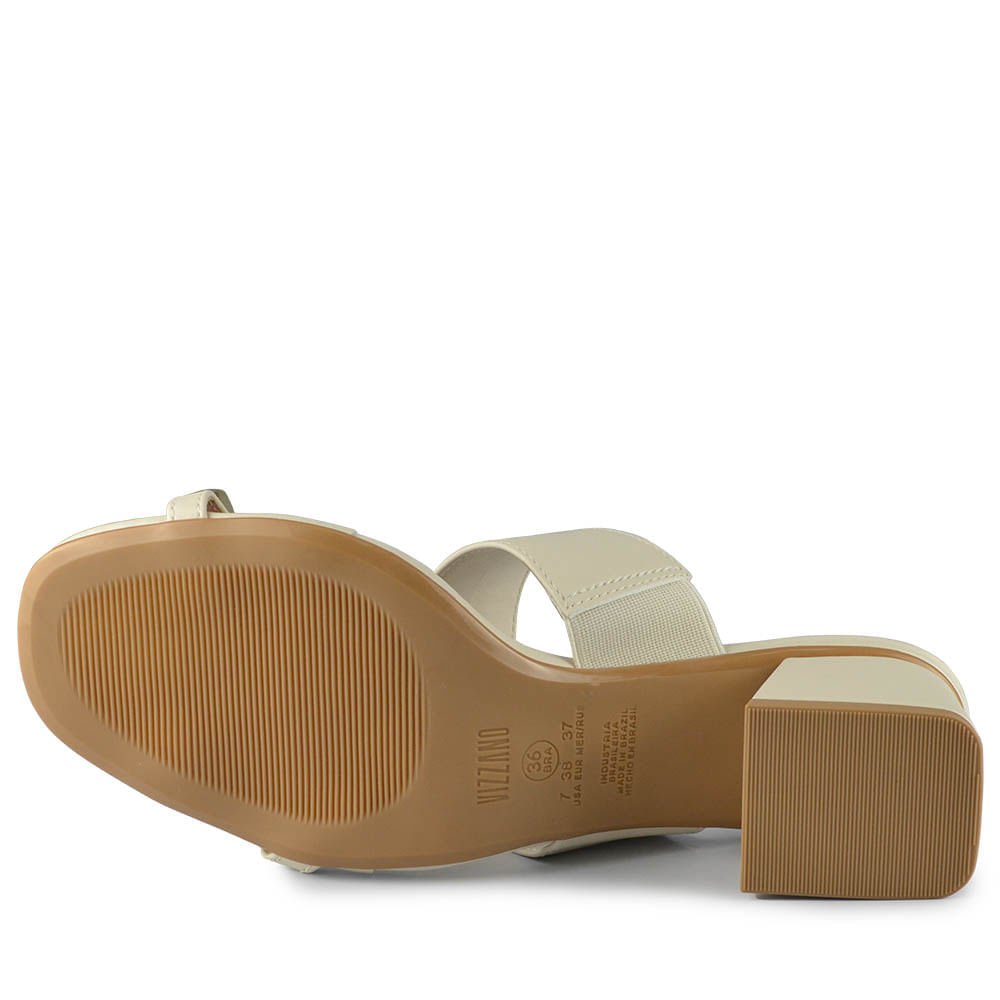 Tamanco Vizzano Feminino Salto Bloco 6428.148 Branco 5