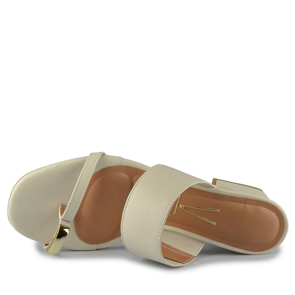 Tamanco Vizzano Feminino Salto Bloco 6428.148 Branco 4