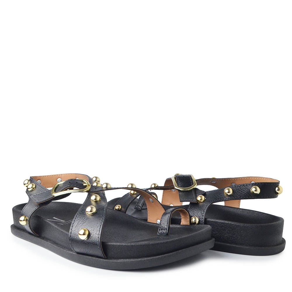 Sandália Papete Vizzano Feminina 6570.100 Preto 6