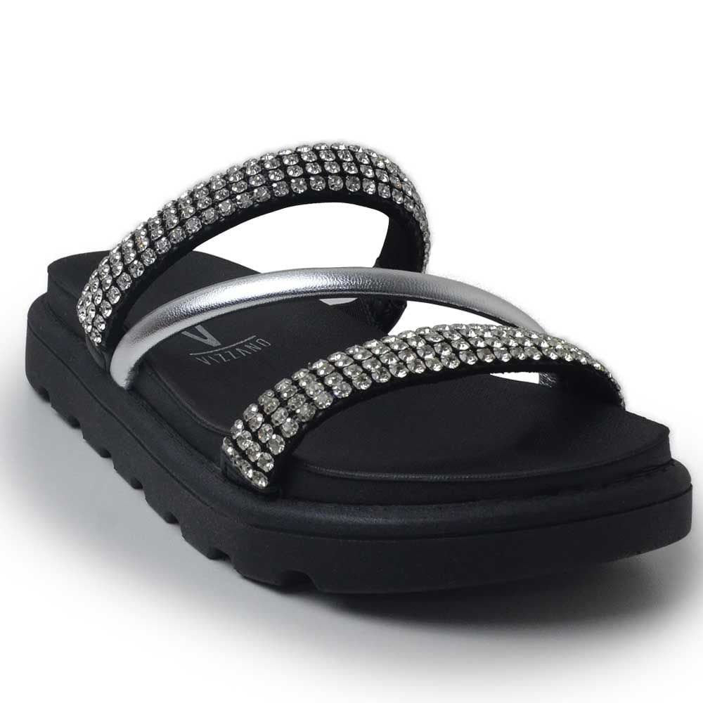Sandália Papete Vizzano Feminina 6459.133 Preto 2