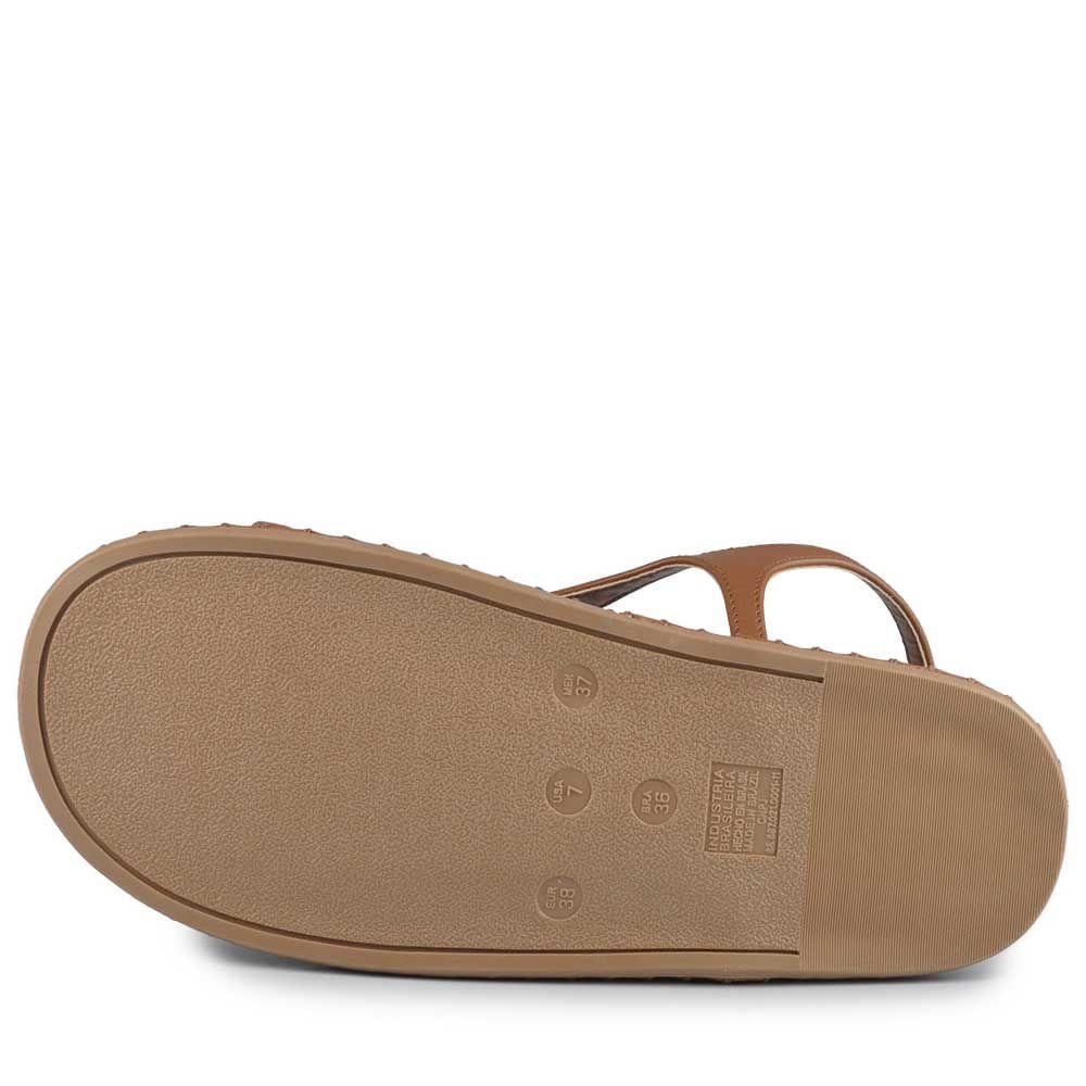 Sandália Papete Via Marte Feminina 315-001-01 Marrom 5