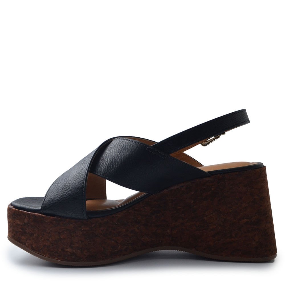 Sandália Anabela Vizzano Feminina 6559.101 Preto 3