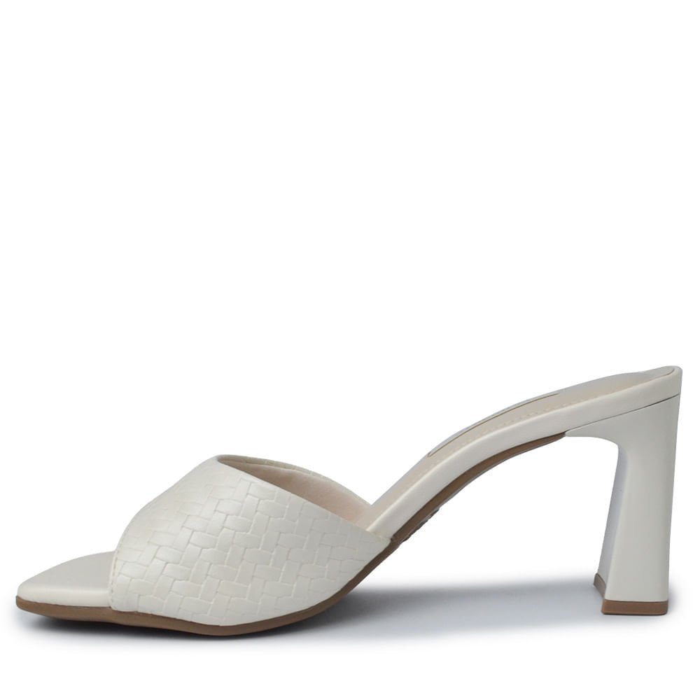 Tamanco Via Marte Feminino 288-016-01 Branco 3