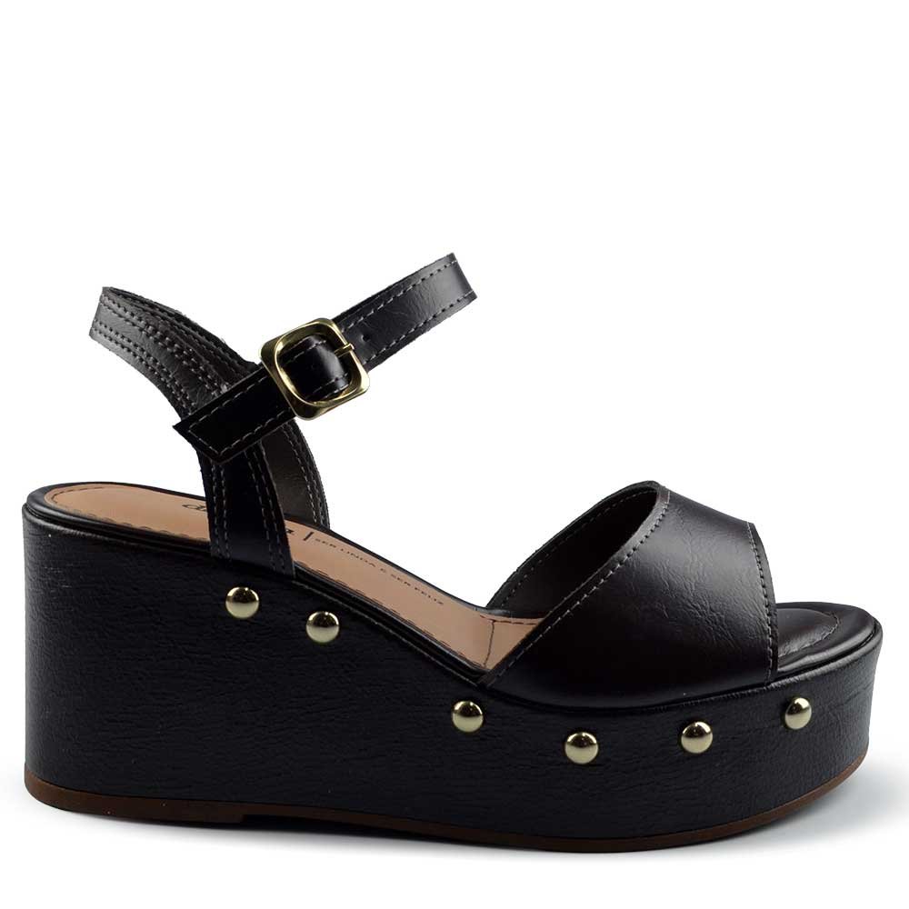 Sandália Anabela Dakota Feminina Y9542