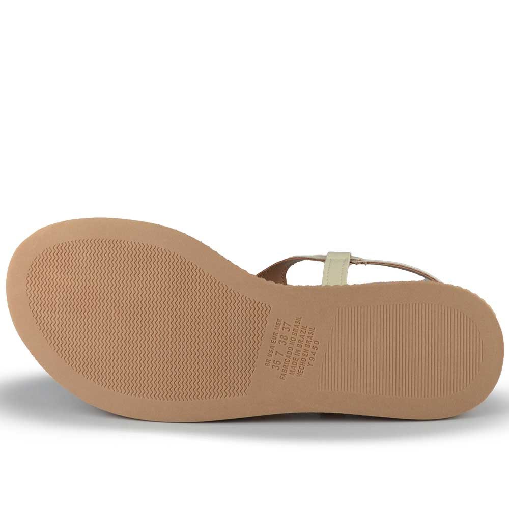 Sandália Papete Dakota Feminina Y9452 Branco 5