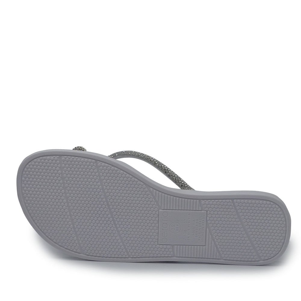 Chinelo Beira Rio Feminino 8496.409 Branco 5