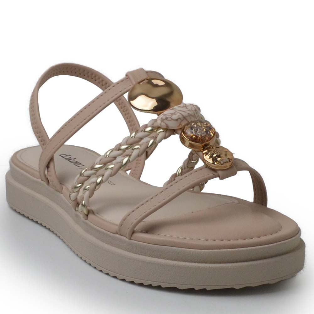 Sandália Dakota Feminina Y7635 Bege 2