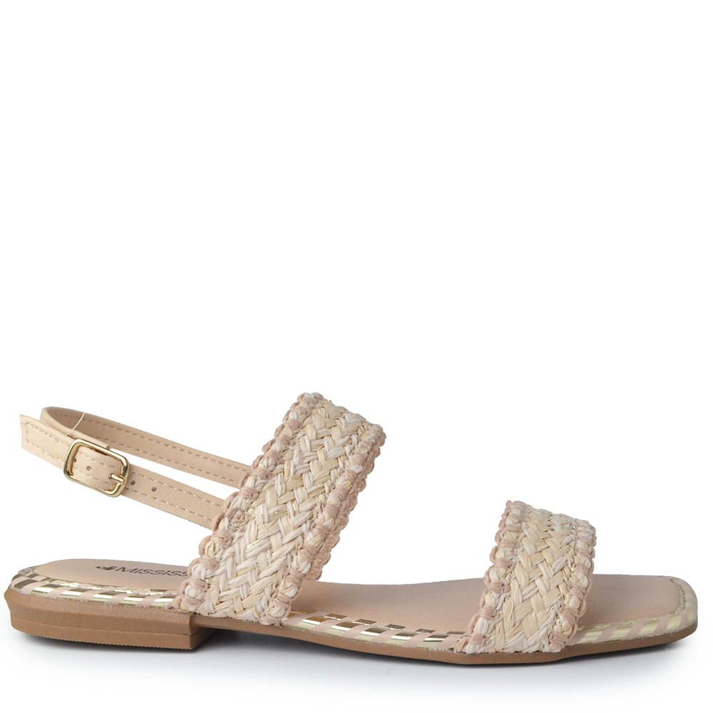 Sandália Rasteira Mississipi Feminina J0151