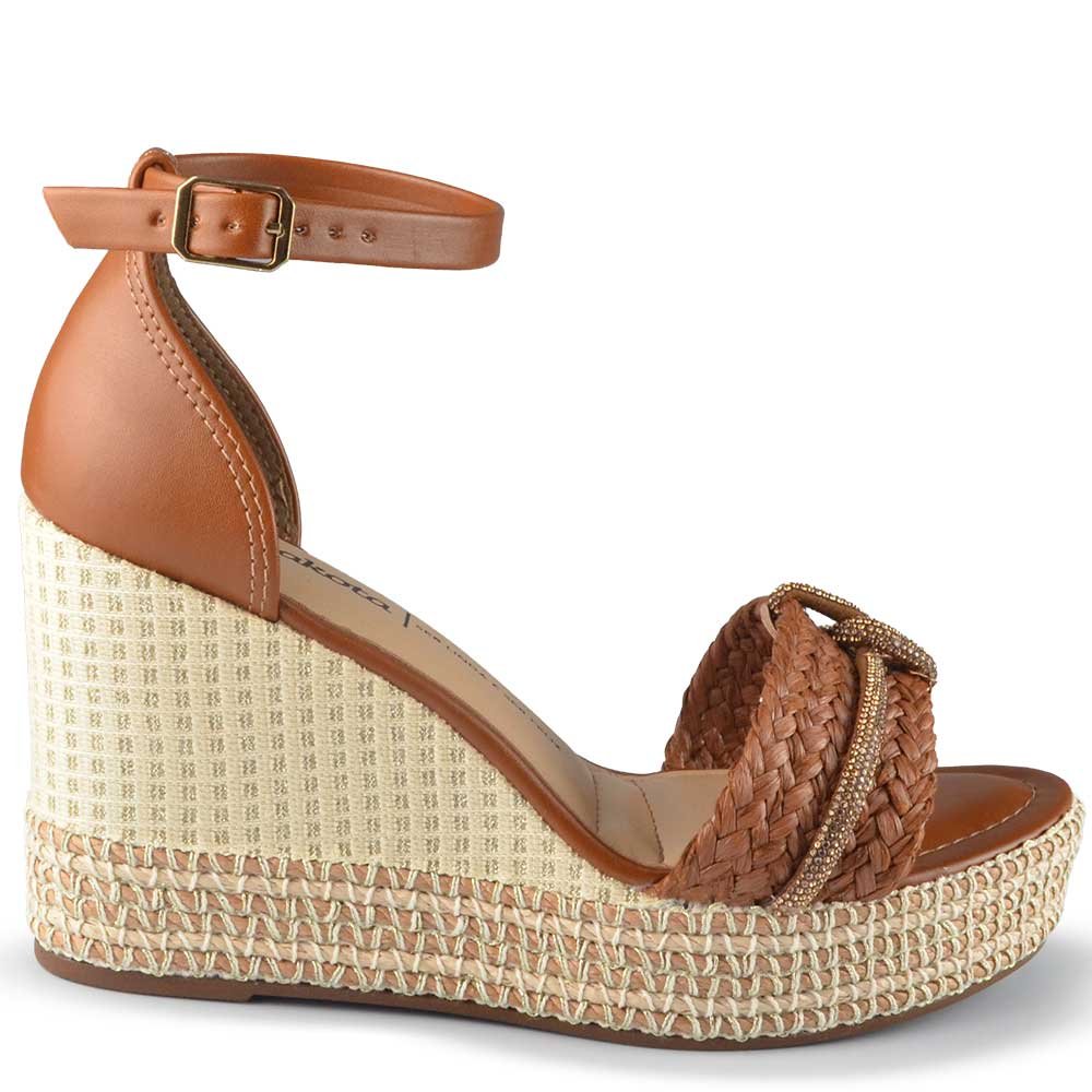 Sandália Anabela Dakota Feminina Y9873