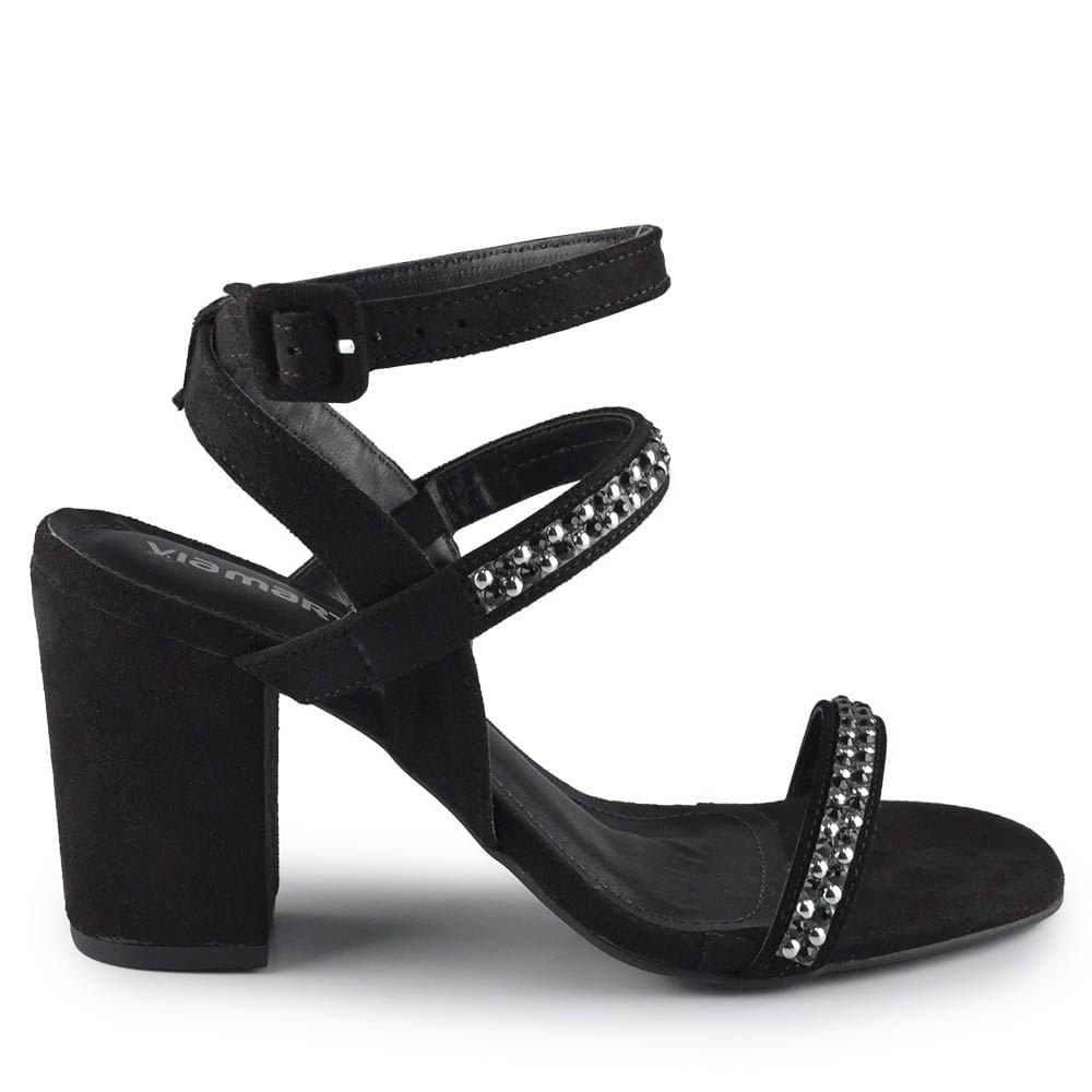 Sandália Via Marte Salto Bloco 164-015-01