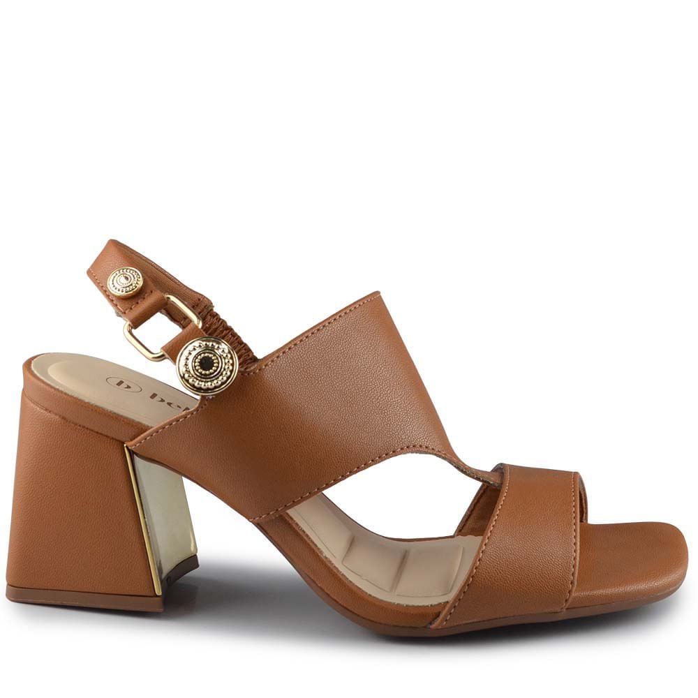 Sandália Bebece Feminina Salto Bloco T6099-102