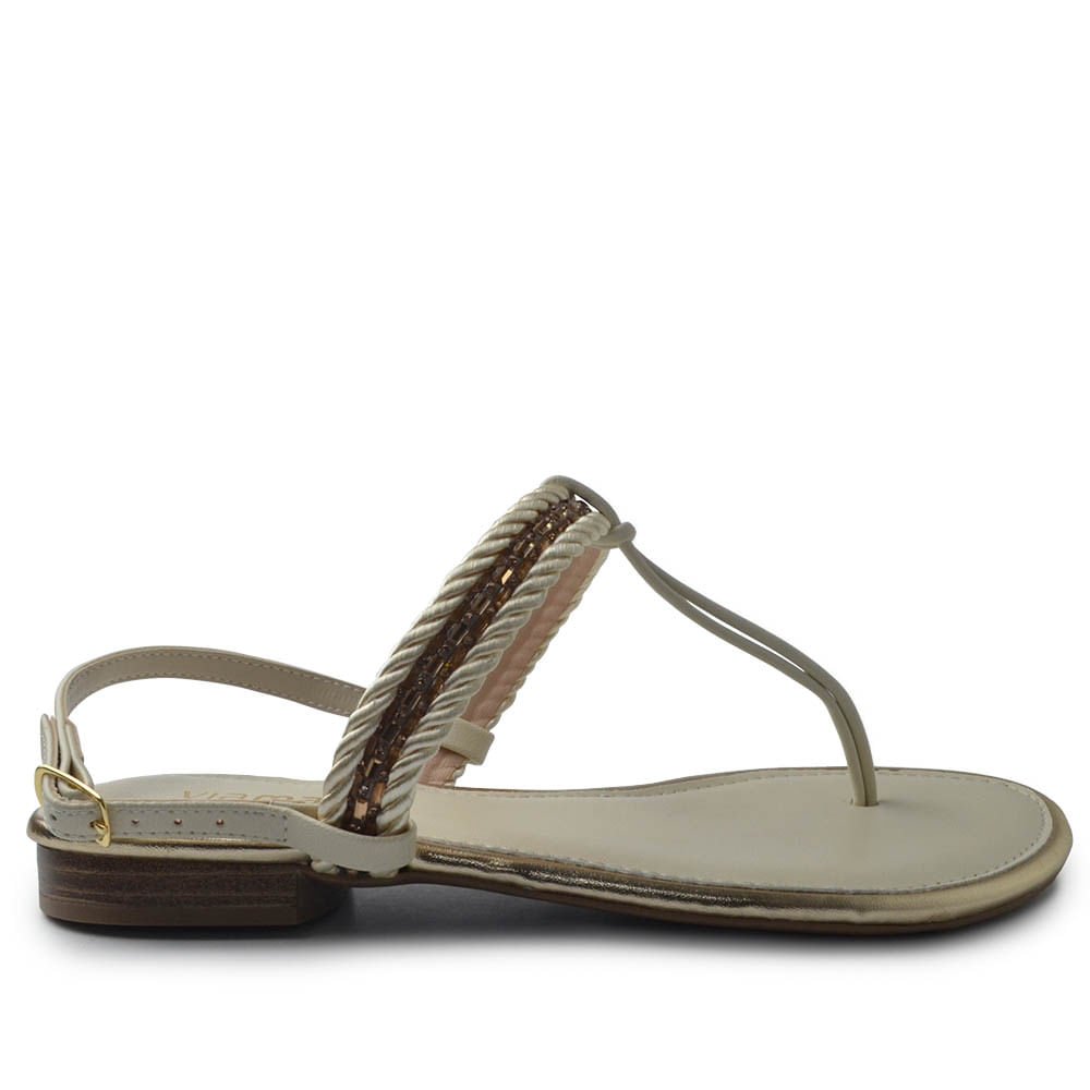 Sandália Rasteira Via Marte Feminino 157-021-02