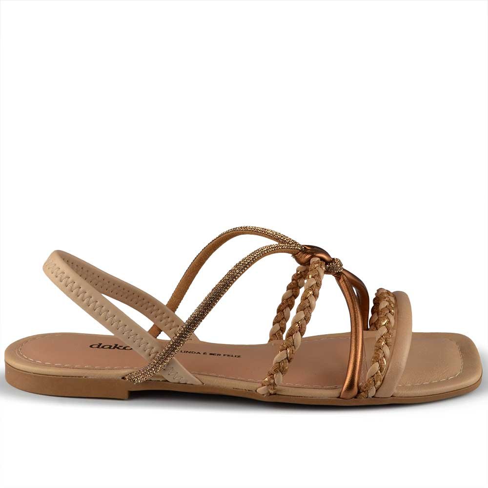 Sandália Rasteira Dakota Feminina Y9601