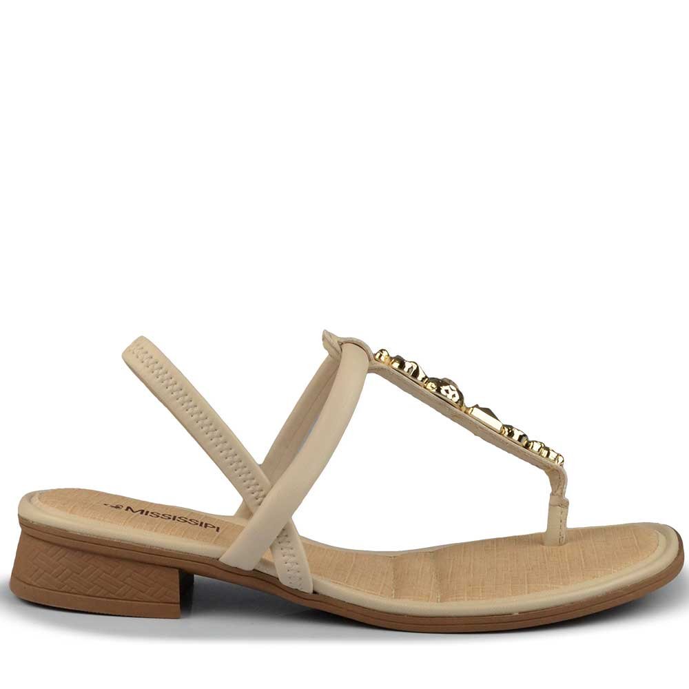 Sandália Salto Baixo Mississipi Feminino MF360