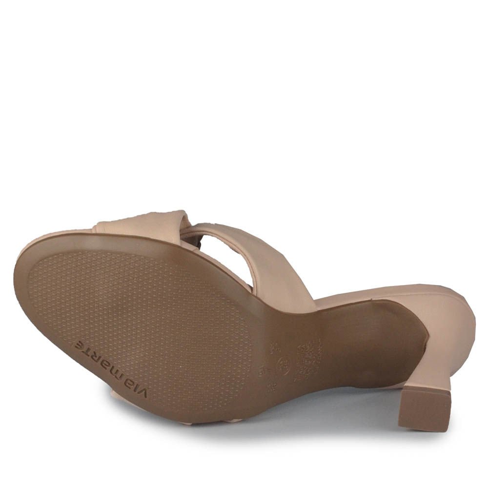 Tamanco Via Marte Feminino 279-002-01 Bege 5