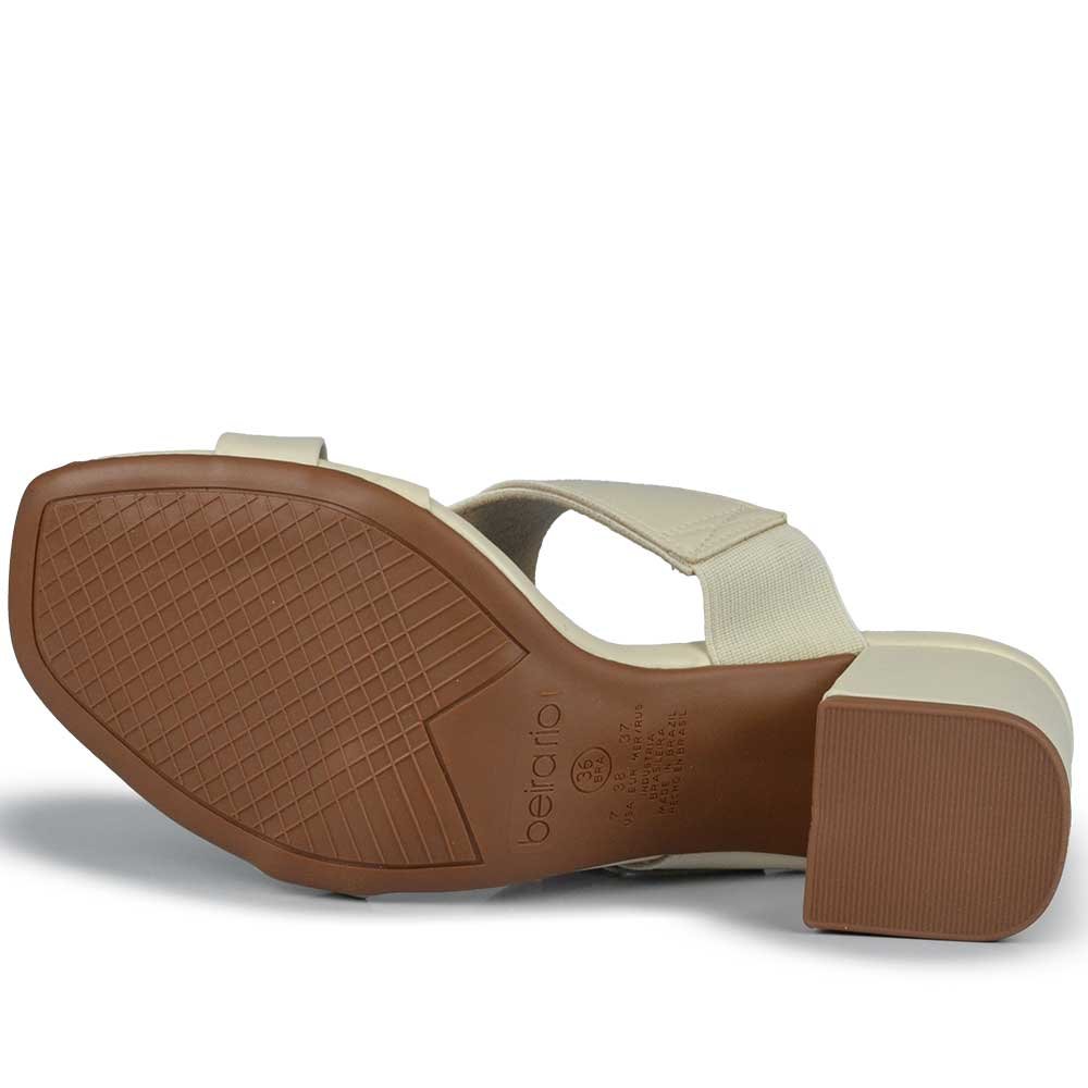 Tamanco Beira Rio Feminino 8436.240 Branco 5