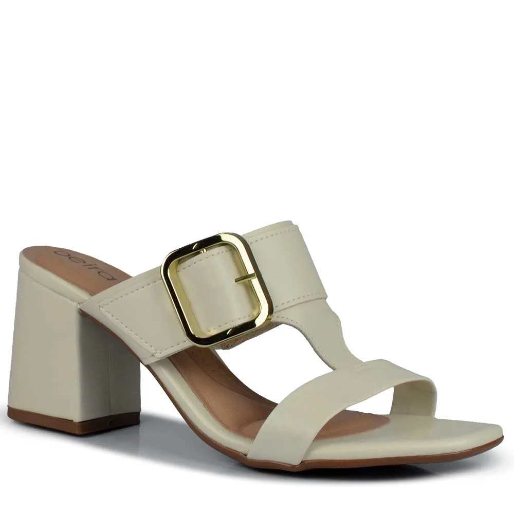 Tamanco Beira Rio Feminino 8436.240 Branco 2