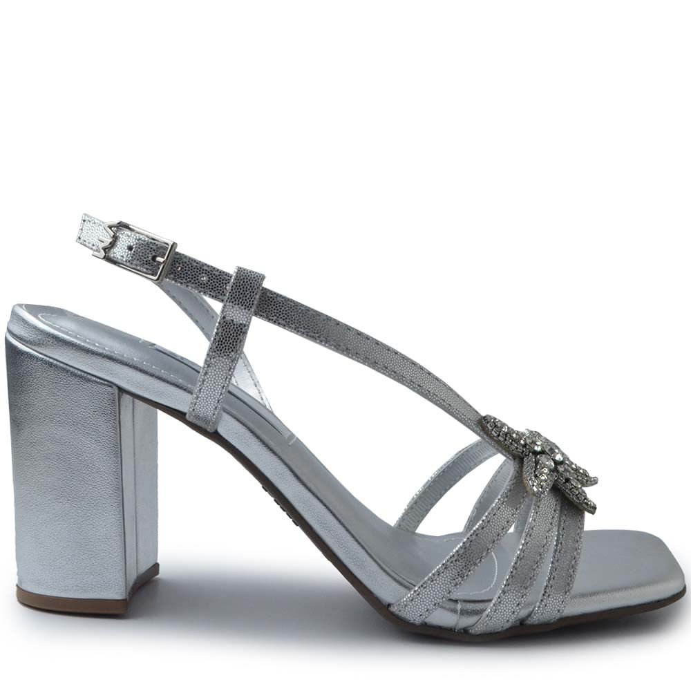 Sandália Via Marte Feminina Salto Bloco 139-036-01