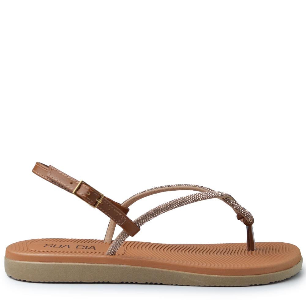 Sandália Rasteira Sua Cia Feminina 8346.16167