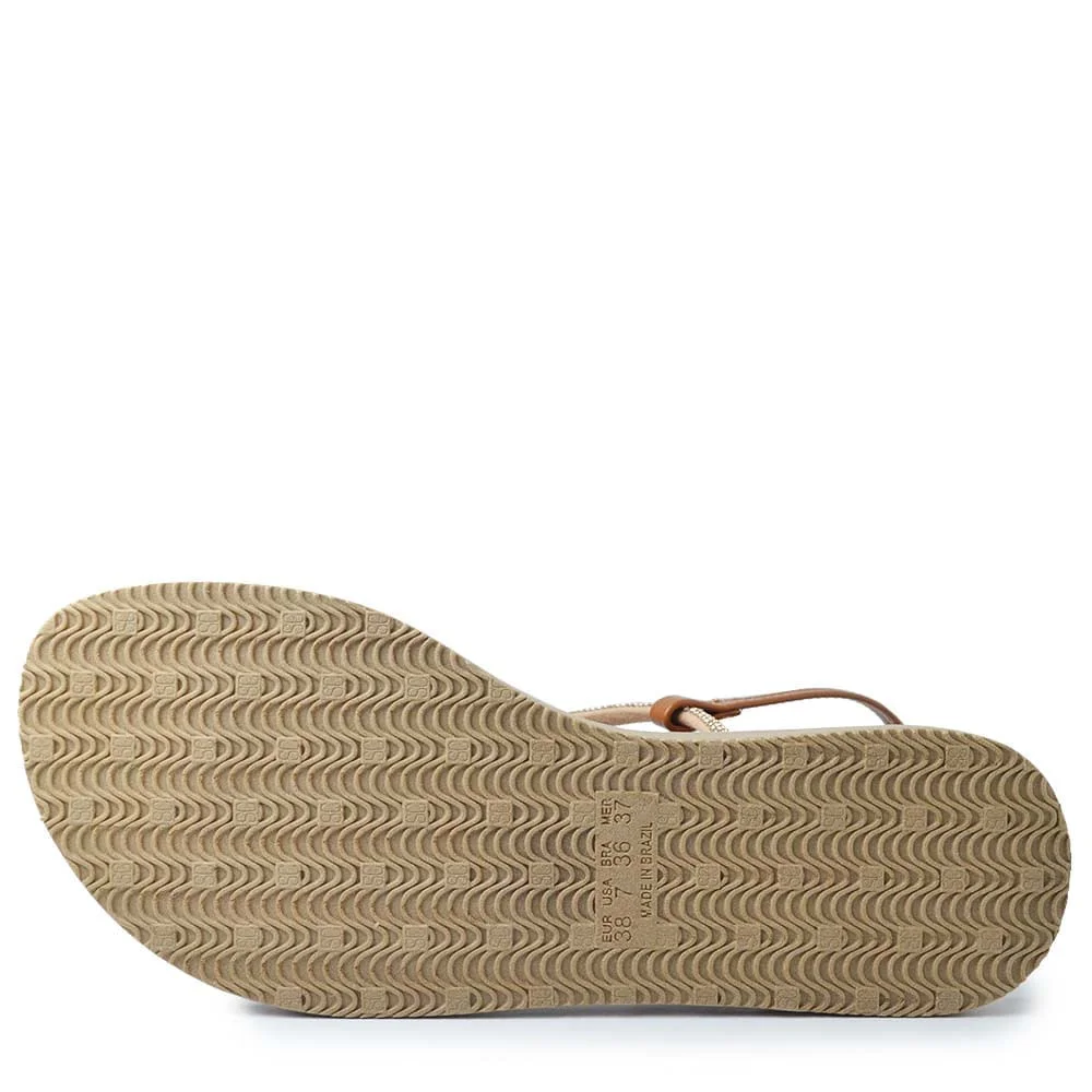 Sandália Rasteira Sua Cia Feminina 8346.16167 Marrom 5