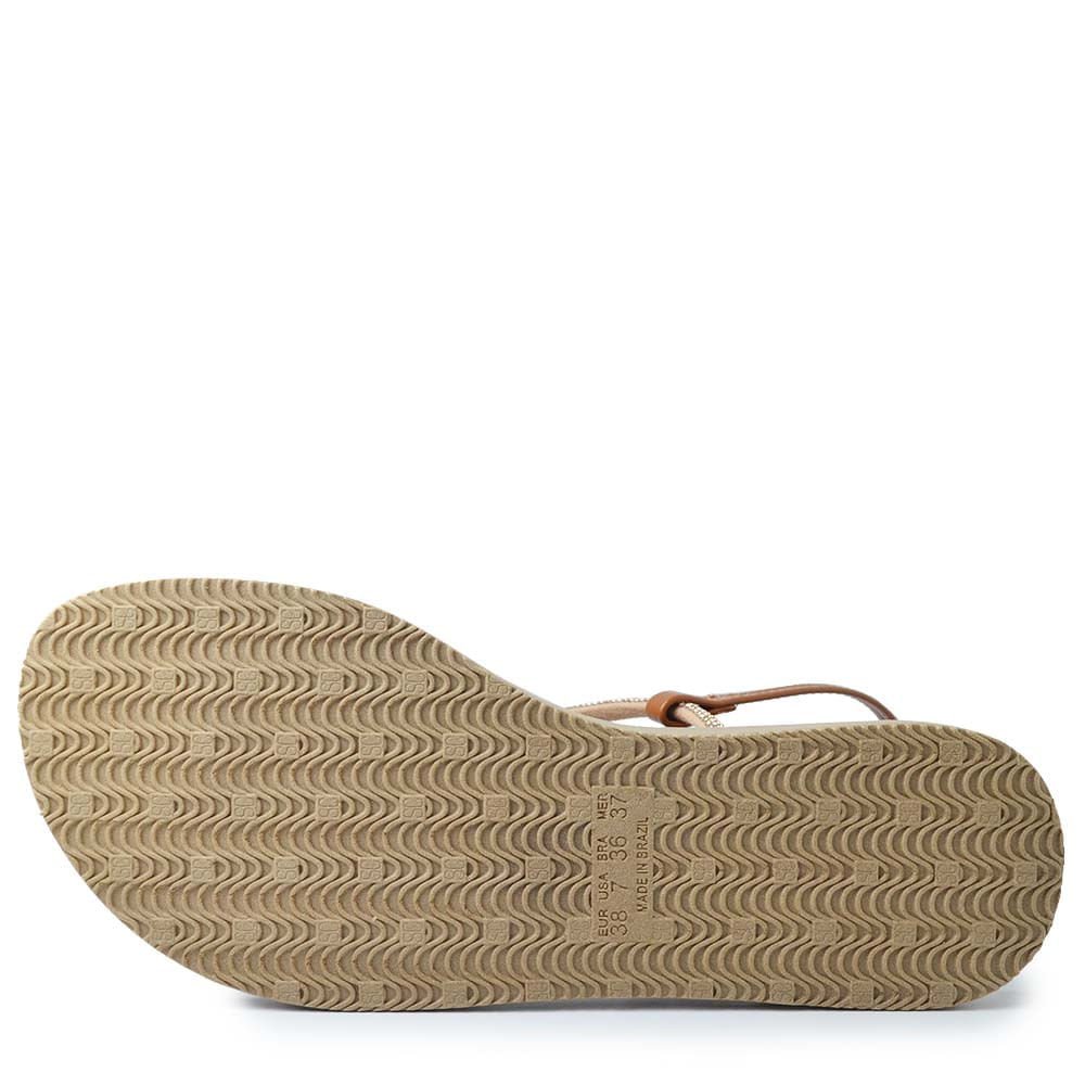 Sandália Rasteira Sua Cia Feminina 8346.16167 Marrom 5