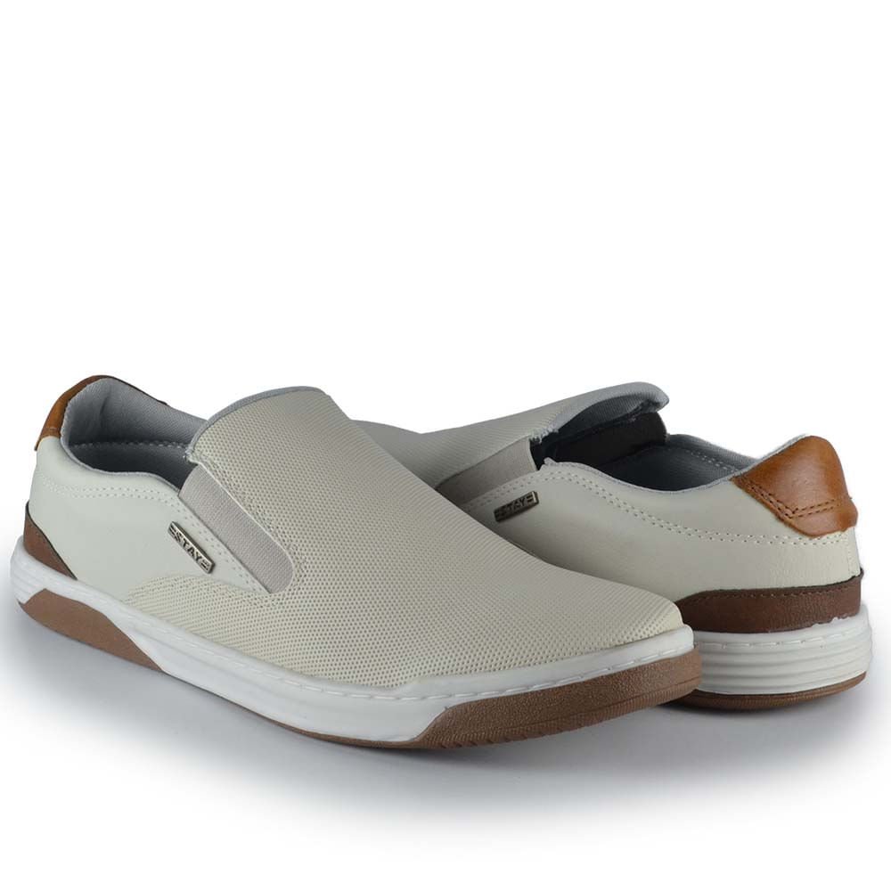 Sapatênis Stay Masculino Slip On Play 40.004 Branco 6