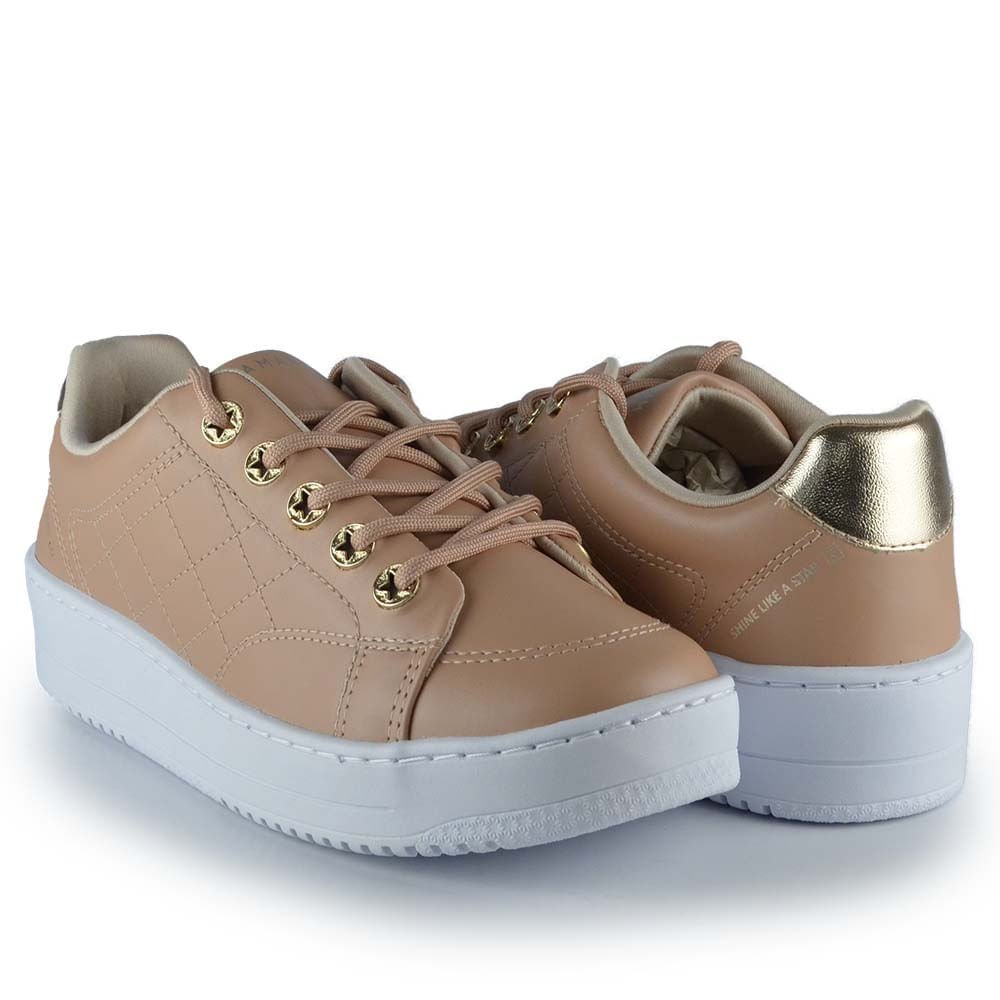 Tênis Casual Ramarim Feminino 2491105 Bege 6